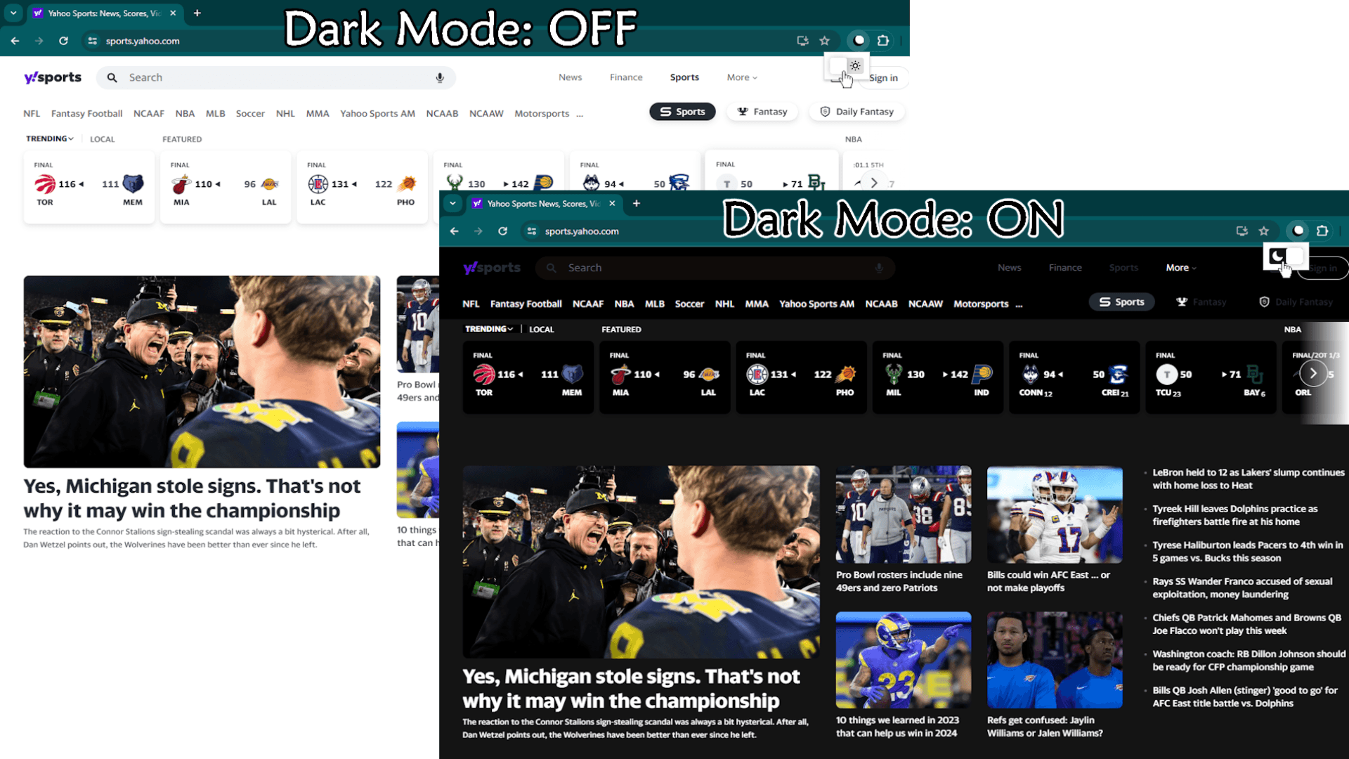 Dark Mode